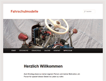 Tablet Screenshot of fahrschulmodell.net